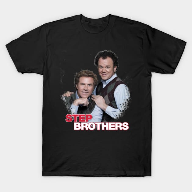 Guffaws Galore Step Brothers Hilarious Take On Blended Family Life T-Shirt by Nychos's style